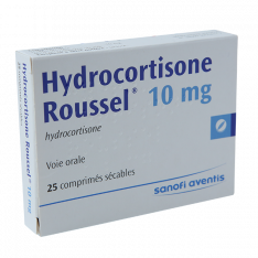 Гидрокортизон Roussel таб 10мг №25