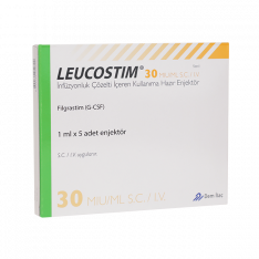 Лейкостим р-р Филграстим :: аналог Нейпомакс 30 млн ЕД (300мкг) №1