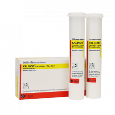 Калинор (калия цитрат) шипучие таблетки №30