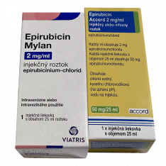 Эпирубицин 50мг 25мл №1