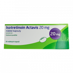 Изотретиноин Actavis (аналог Акненормин) 20мг капс. №30