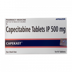Капецитабин (Capekast, Капекаст) 500мг табл. №50