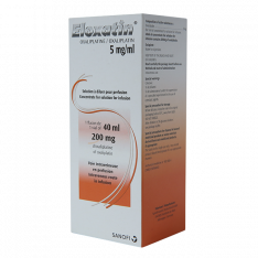 Элоксатин конц. д/пригот р-ра 200мг 40мл 5мг/мл №1