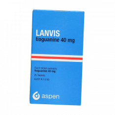 Ланвис (Тиогуанин) таб. 40мг №25