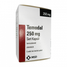 Темодал (Темозоломид) капс 250мг №5