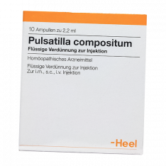 Пульсатилла композитум (Pulsatilla compositum Heel) ампулы №10