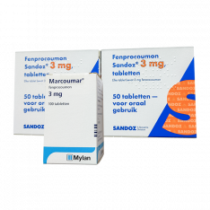 Маркумар/Marcumar (Фенпрокумон) 3мг таб №100