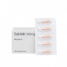 Салофальк свечи (Salofalk суппозитории) 500мг №30
