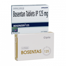 Бозентан таблетки 125 мг №20