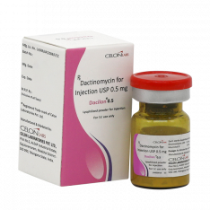 Дактиномицин Dacilon (аналог Космеген) 0,5мг №1