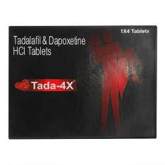 Тадалафил   Дапоксетин (Tada-4x) таблетки 10 30мг №4