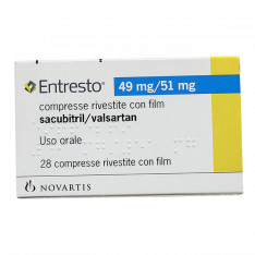 Энтресто/Entresto 49мг/51мг таблетки №28