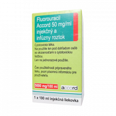 5-Фторурацил Аккорд (5-Fluorouracil Accord) конц. для инъекц. раствора 50 мг/мл по 100 мл (5000 мг) №1
