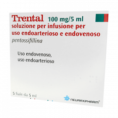 Трентал 5мл ампулы для инъекций №5