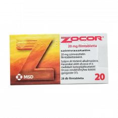Зокор табл. 20мг №28
