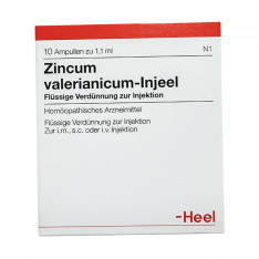 Цинк валериана инъель (Zincum Valerianicum Injeel) амп. 1,1мл №10