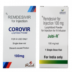 Ремдесивир (Jubi R / Corovir) :: аналог Ремдеформ :: лиоф. для инъекций 100мг №1