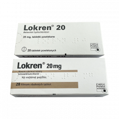 Локрен табл. 20мг №28