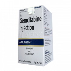 Гемцитабин (Apragem) лиофил. для инъекций 1г