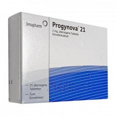 Прогинова 2мг драже №21 (Германия)