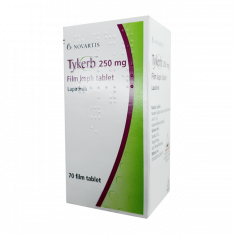 Тайверб (Лапатиниб) Tykerb табл. 250мг №70