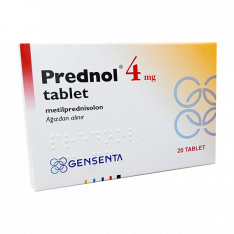 Преднол 4 мг турецкий Prednol 4mg табл. №20