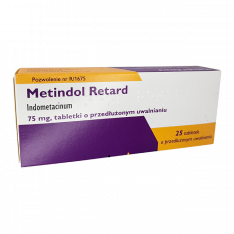 Метиндол ретард табл. пролонг. дей. 75мг №25