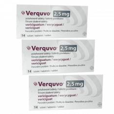 Веркуво (европейское название Адемпас 2.5) Verquvo ЕС!! Риоцигуат 2,5 мг табл. №42