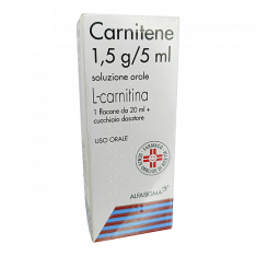 Карнитен Италия раствор для приема внутрь 30% (1,5г/5мл) 6г 20мл