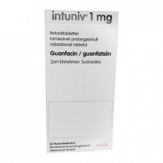 Интунив Intuniv ретард табл. 1мг N28