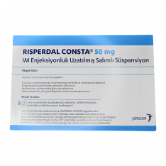 Рисполепт Конста 50мг (название в Турции Риспердал Конста :: Risperdal Consta 50mg) сусп. для в/м введ. №1
