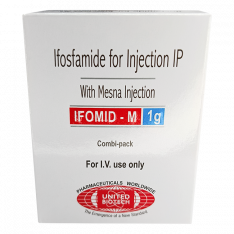 Ифосфамид (Холоксан аналог) 1000мг (в сочетании с Месна 200мг) :: Ifomid M, Ifosma фл. №1