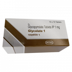 Гликопирролат табл. :: Glycolate 1мг №100